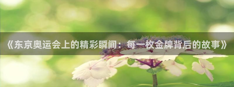 《东京奥运会上的精彩瞬间：每一枚金牌背后的故事》